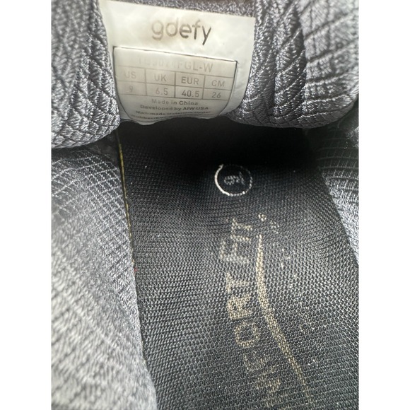 Gravity Defyer Gdefy Mighty Walk Womens Size 9 Gray Black Running Shoes Sneakers - Picture 10 of 10